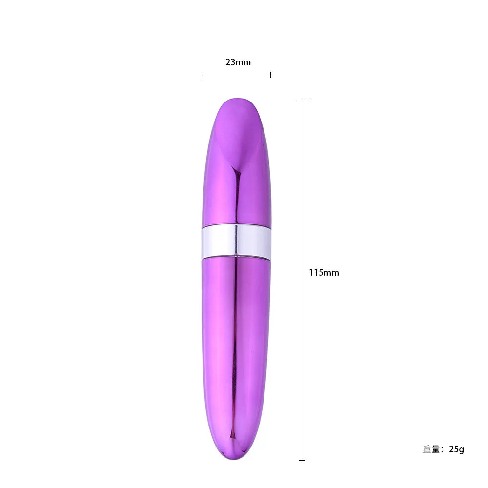 Mini Lipstick Vibrator Powerful G-Spot Clitoral Stimulation Discreet Vibrate Sex Toy Bullet Masturbation Adult
